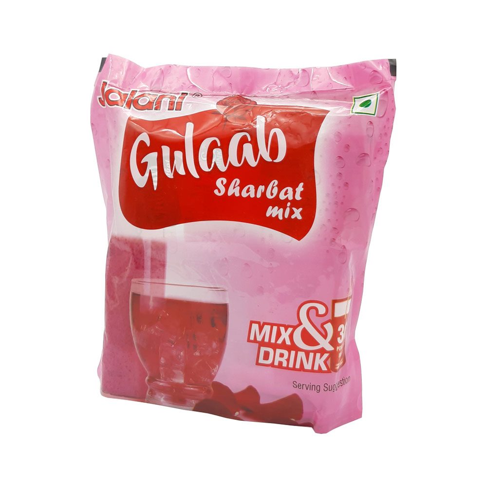 Jalani Gulaab Sharbat Mix Packet (30 Sachet of 5g each), 150g
