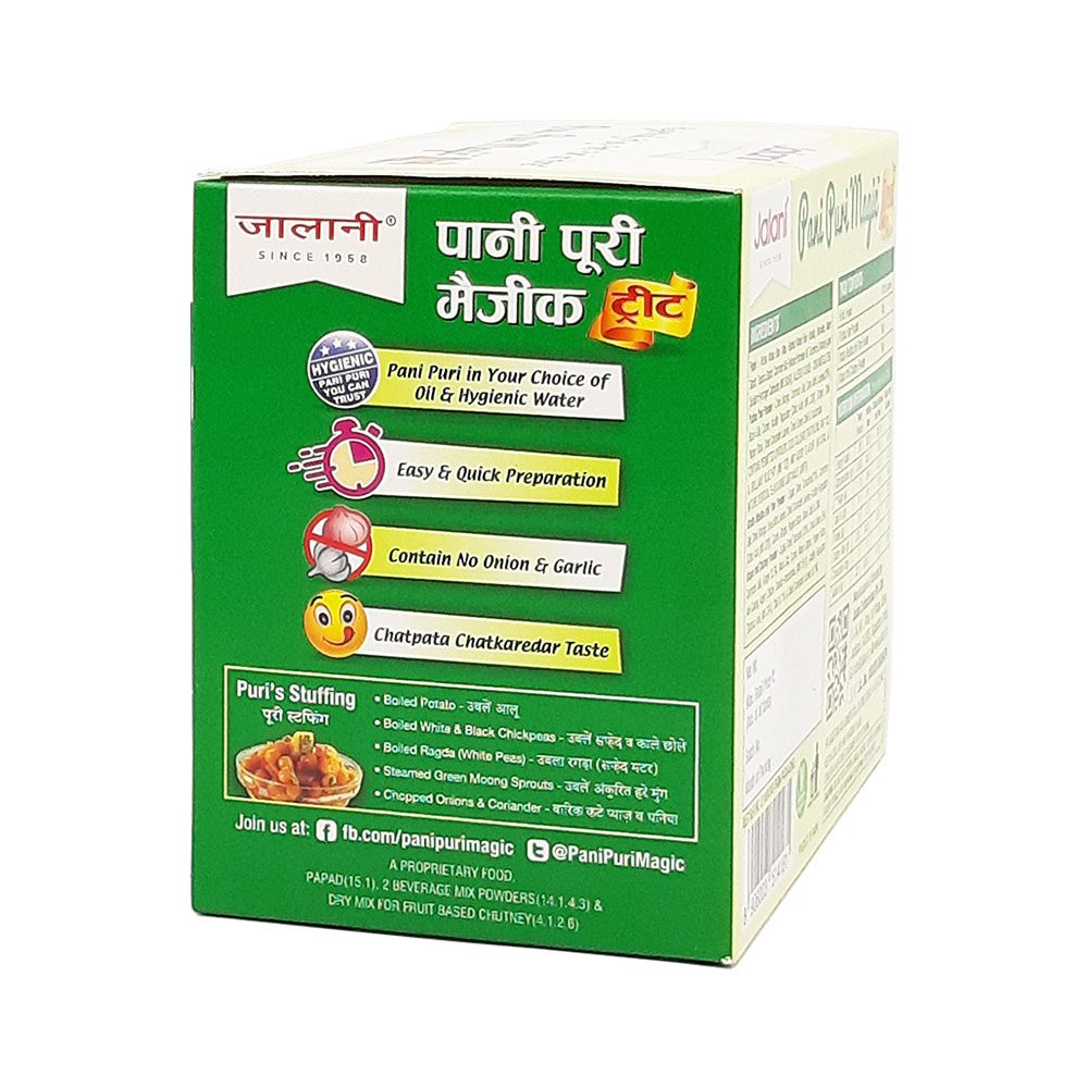 Jalani Pani Puri Magic Treat 220g Box - Image 4