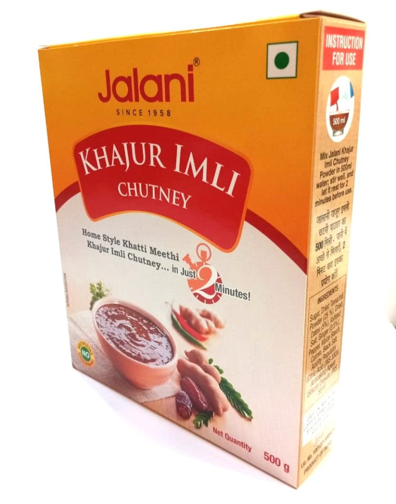 Jalani Khajur Imli Chutney Powder 500g Box - Image 4